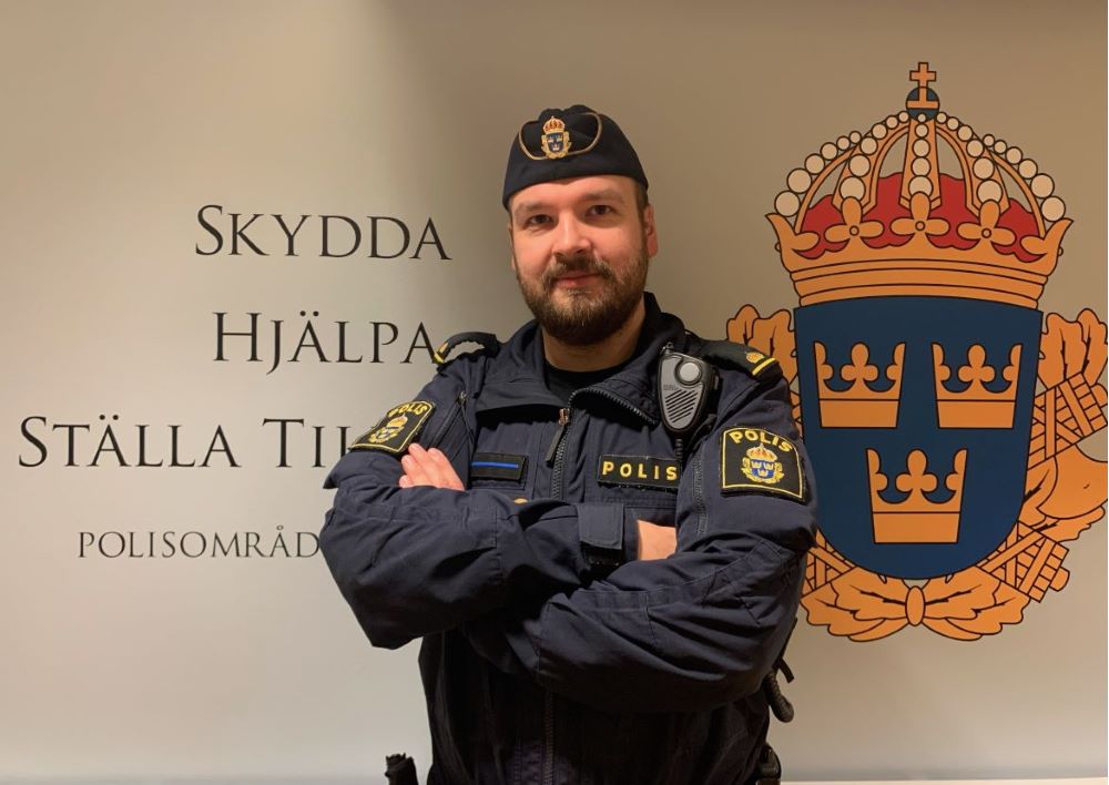 Benjamin Sjöberg, ansvarig för trafikfrågorna i LPO Gästrikland.