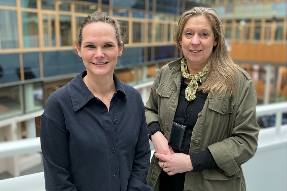 Johanna Thorpe, utvecklingsledare, Uppsala kommun  och Lisa Sannervik, kommunpolis, lokalpolisområde Uppsala/Knivsta.