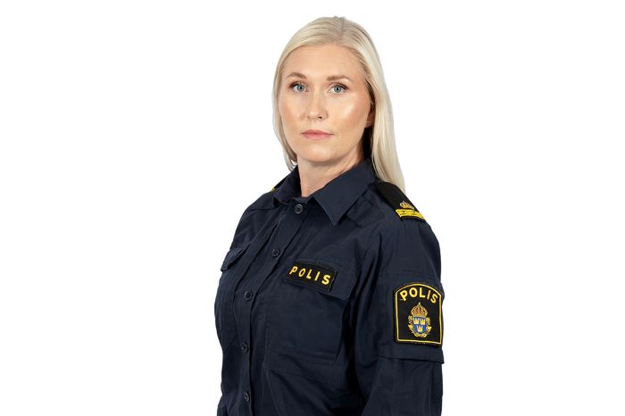 Sara Andersson, presstalesperson